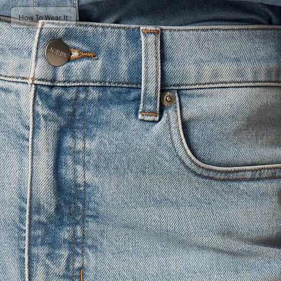 J. Crew Petite slim-wide jean Synniva Wash - Picture 2 of 9